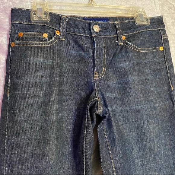 Martin & OSA jeans waist 27”, OSA bootcut, distressed, slight stretch GUC - Picture 8 of 10